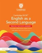 Cambridge Igcse(tm) English as a Second Language Practice Tests with Answers with Digital Access (2 Years) - Bradbury, Tom; Fountain, Mark; Thomson, Melissa