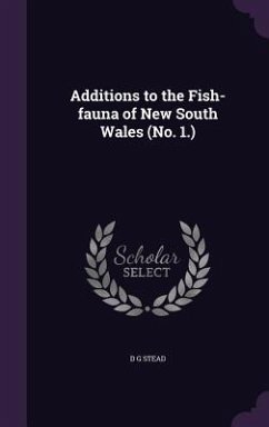 Cover Additions to the Fish-fauna of New South Wales (No. 1.)