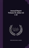 Annual Report Volume 10, Index vol 1-10