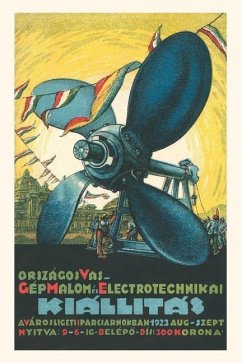 Vintage Journal Hungarian Machinery Fair Poster