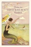 Vintage Journal Santa Rosa Beach Mermaid