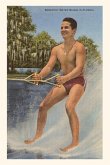 Vintage Journal Barefoot Water Skier, Florida