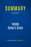 Summary: Inside Steve's Brain