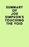 Summary of Joe Simpson's Touching the Void (eBook, ePUB)