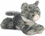 Aurora 31713 - Flopsies-Mini Katze Lily, grau, Schlenker-Plüschtier 20,5 cm