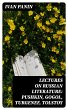 Lectures on Russian Literature:... - Bild 1
