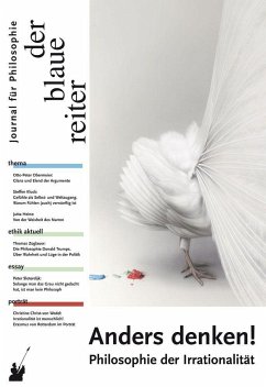 Der Blaue Reiter. Journal für Philosophie / Anders denken! - Straßer, Peter;Dieckmann, Friedrich;Sloterdijk, Peter