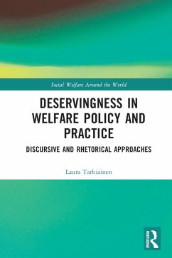 Cover Deservingness in Welfare Policy and Practice (eBook, ePUB)
