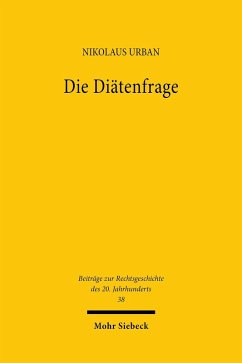 Die Diätenfrage (eBook, PDF) - Urban, Nikolaus