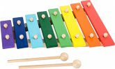 Small foot 4619 - Xylophon Kunterbunt, Kinder-Musikinstrument, Holz, 30x22cm