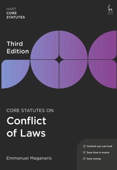 Core Statutes on Conflict of Laws (eBook, PDF) - Maganaris, Emmanuel
