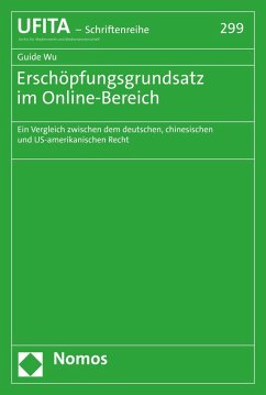 Erschöpfungsgrundsatz im Online-Bereich (eBook, PDF) - Wu, Guide