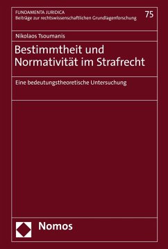 Cover Bestimmtheit und Normativität im Strafrecht (eBook, PDF)