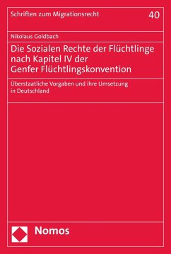 Cover Die Sozialen Rechte der Flüchtlinge nach Kapitel IV der Genfer Flüchtlingskonvention (eBook, PDF)