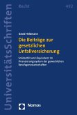 Die Beiträge zur gesetzlichen Unfallversicherung (eBook, PDF)