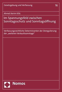 Cover Im Spannungsfeld zwischen Sonntagsschutz und Sonntagsöffnung (eBook, PDF)