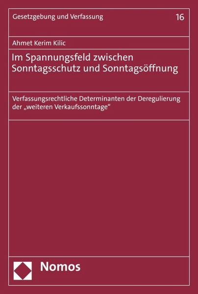 Im Spannungsfeld zwischen Sonntagsschutz und Sonntagsöffnung (eBook, PDF)