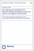 Die Haftung des Verkäufers für fehlende Datenschutzkonformität von &quote;Waren mit digitalen Elementen&quote; (eBook, PDF)