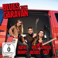 Blues Caravan 2022 (Cd+Dvd) - Henry,Katie/Jacobs,Will/Volt,Ghalia