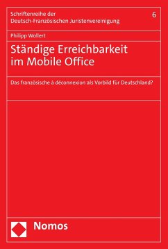 Cover Entgrenzte Tätigkeit und ständige Erreichbarkeit im Mobile Office (eBook, PDF)
