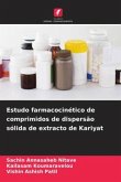 Estudo farmacocinético de comprimidos de dispersão sólida de extracto de Kariyat
