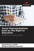 Social Representations built on the Right to Education