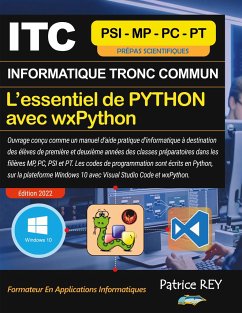 ITC - MPSI - Essentiel De Python Avec wxPython - rey, patrice