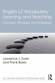 English L2 Vocabulary Learning and Teaching (eBook, ePUB)