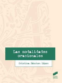 Las modalidades oracionales - Sánchez López, Cristina