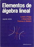 Elementos de Álgebra lineal