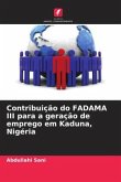 Contribuição do FADAMA III para a geração de emprego em Kaduna, Nigéria