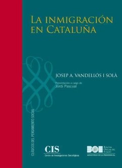 La inmigración en Cataluña - Vandellós Sola, Josep A.