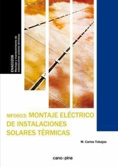 Montaje eléctrico de instalaciones solares térmicas - Tobajas Vázquez, Manuel