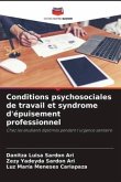 Conditions psychosociales de travail et syndrome d'épuisement professionnel
