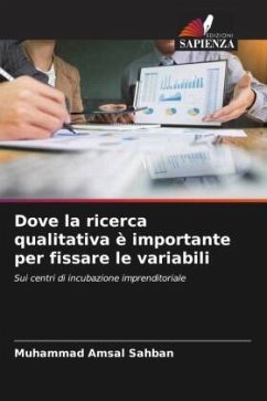 Dove la ricerca qualitativa è importante per fissare le variabili - Sahban, Muhammad Amsal