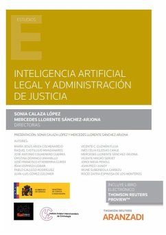 Cover Inteligencia artificial legal y administración de justicia