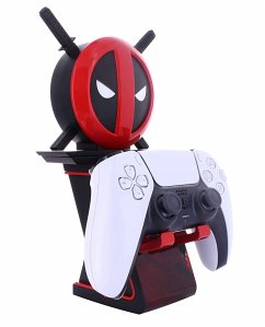 Cable Guy - Ikon Deadpool Emblem mit LED Beleuchtung, drehbar, Ständer für Controller, Smartphones und Tablets