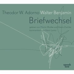 Briefwechsel (MP3-Download) - Adorno, Theodor W.; Benjamin, Walter