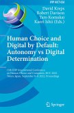 Human Choice and Digital by Default: Autonomy vs Digital Determination