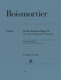 Boismortier, Joseph Bodin de - Sechs Sonaten op. 14 für zwei Violoncelli (Fagotte)