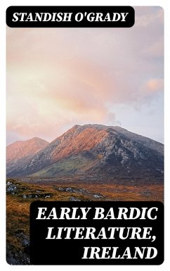 Cover Early Bardic Literature, Ireland (eBook, ePUB)