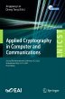 Applied Cryptography in Computer and... - Bild 1