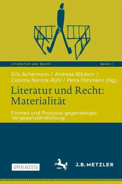 Cover Literatur und Recht: Materialität