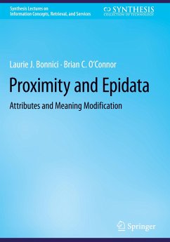 Proximity and Epidata - Bonnici, Laurie J.;O'Connor, Brian C.