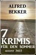 7 Krimis für den Sommer August 2022... - Bild 1