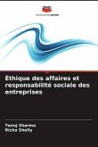 Éthique des affaires et responsabilité sociale des entreprises