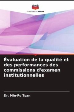 Évaluation de la qualité et des performances des commissions d'examen institutionnelles - Tsan, Dr. Min-Fu