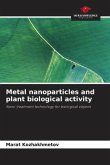 Metal nanoparticles and plant biological activity