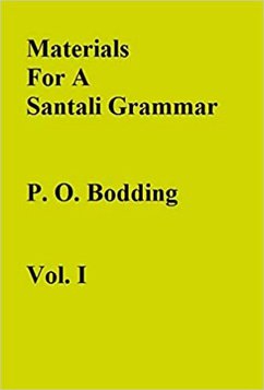 Cover Materials For A Santali Grammar (eBook, ePUB)