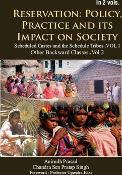 Reservation: Policy, Practice And Its Impact On Society (eBook, ePUB) - Prasad, Anirudh; Singh, Sen Chandra Sen Pratap